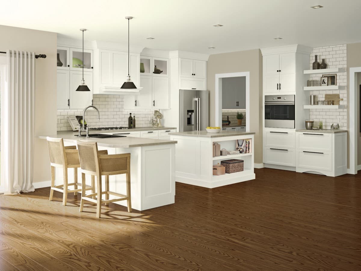 Artisan Bedford Stratus kitchen cabinets